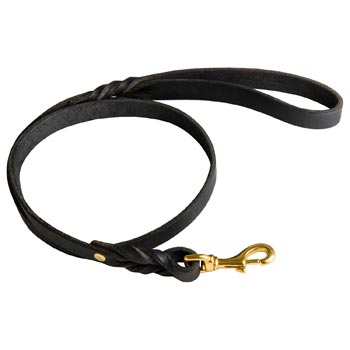 Best Training Mastiff Leash with Braided Details on Opposite Sides