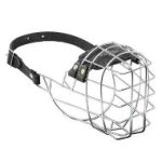 'The Silencer' Wire Cage Mastiff Muzzle With One Strap
