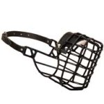 Frost-Resistant Wire Cage Mastiff Muzzle with One Adjustable Strap