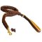 Anti-pulling Braided Leather Mastiff Leash