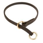 Mastiff Leather Choke Collar Effective Training