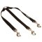 Triple Nylon Mastiff Leash Coupler for Walking 3 Dogs at a Time