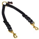Mastiff Leather Coupler Braided