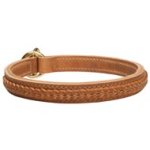 Gorgeous 2 Ply Leather Choke Mastiff Dog Breed Collar