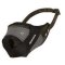 Protection Training Mastiff Muzzle Made of Nylon and Leather