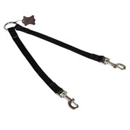 Nylon Mastiff Leash Coupler Stitched