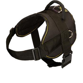 Nylon All Weather Mastiff Harness for Service Dogs