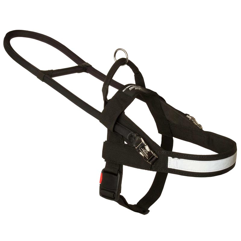 All Weather Nylon MastiffHarness for Guide and Assistance