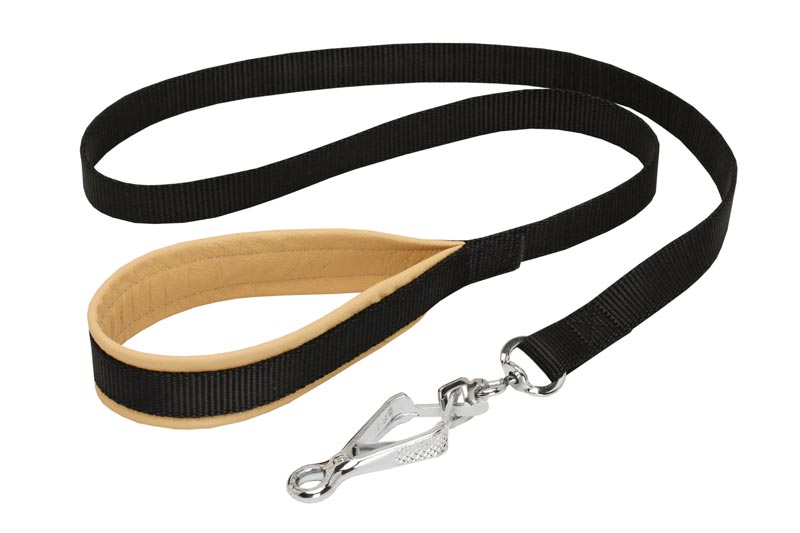 Nylon Mastiff Leash with Support Material on the Handle for Walking and Training