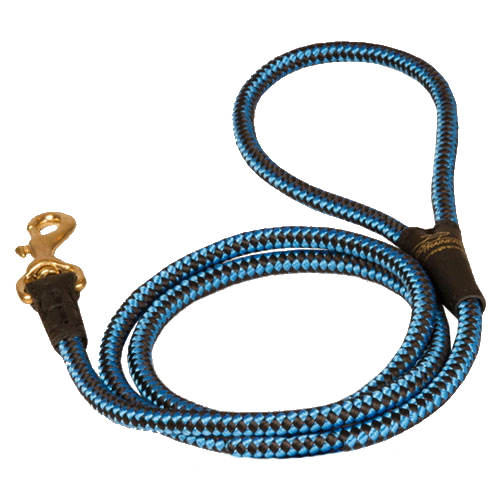 Cord nylon dog leash for Mastiff dog