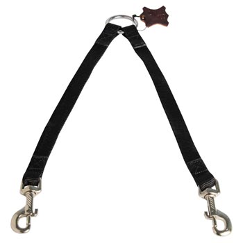 Mastiff Nylon Coupler for 2 Dogs