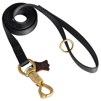 Professional Nylon Dog Leash for Police Training of Mastiff