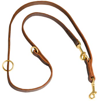 Multipurpose Leather Mastiff Leash