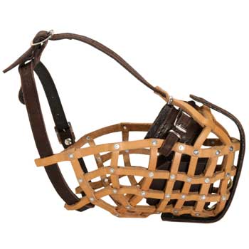 Basket Mastiff Muzzle for Military and Police Work